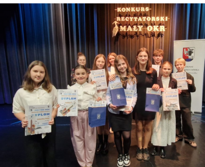 Sukces naszych uczniów w „Małym OKR” – etap gminny klas 4–8!